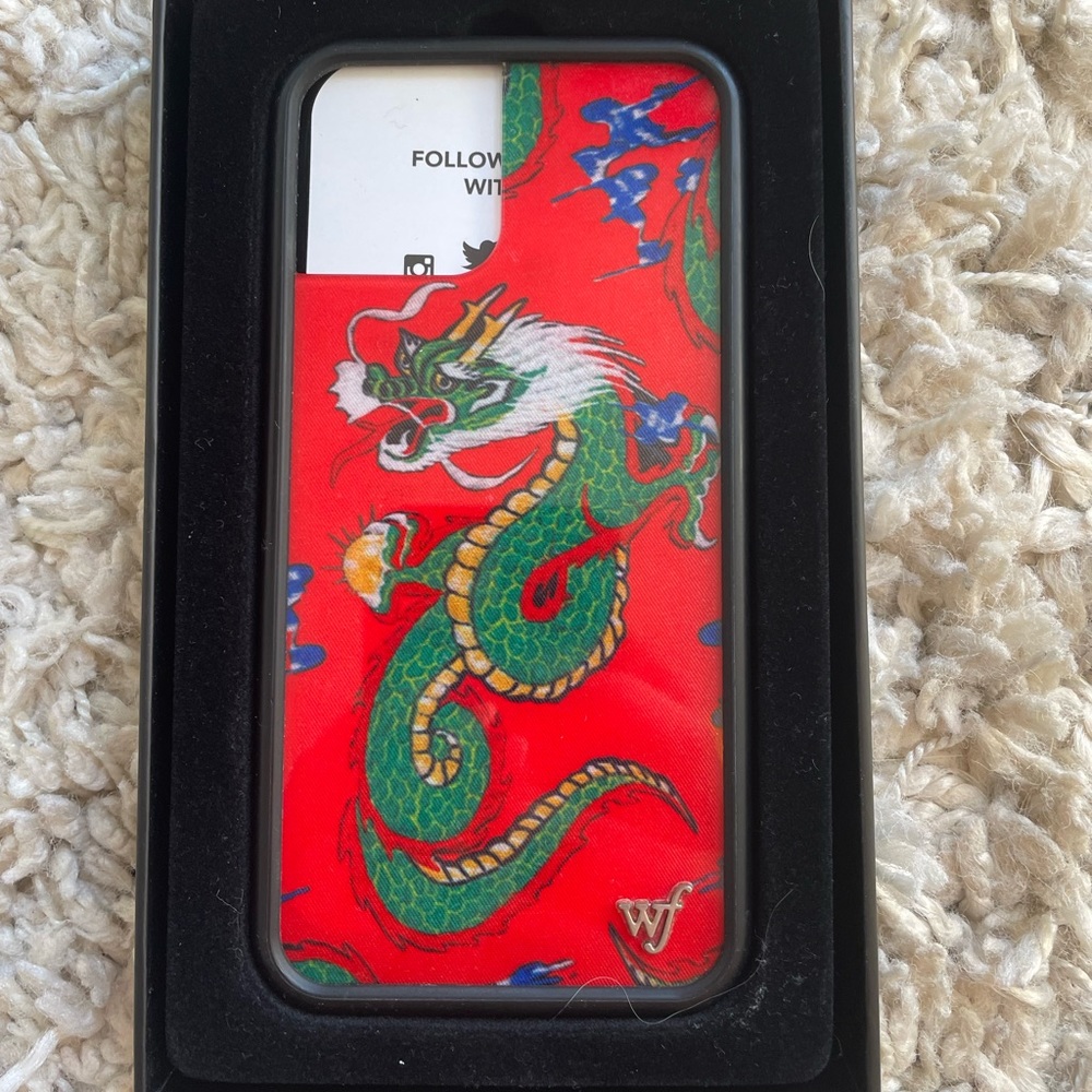 Wildflower red dragon case